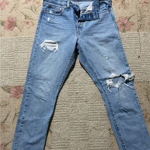 Levi's Light Blue 501® Skinny Jeans